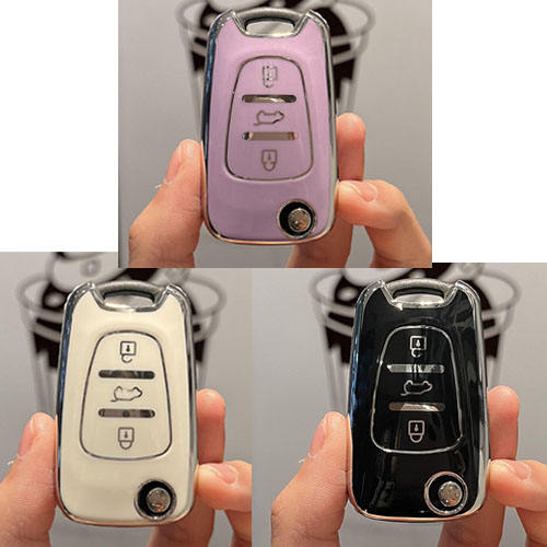 For Hyundai 3 button TPU protective key case, please choose the color