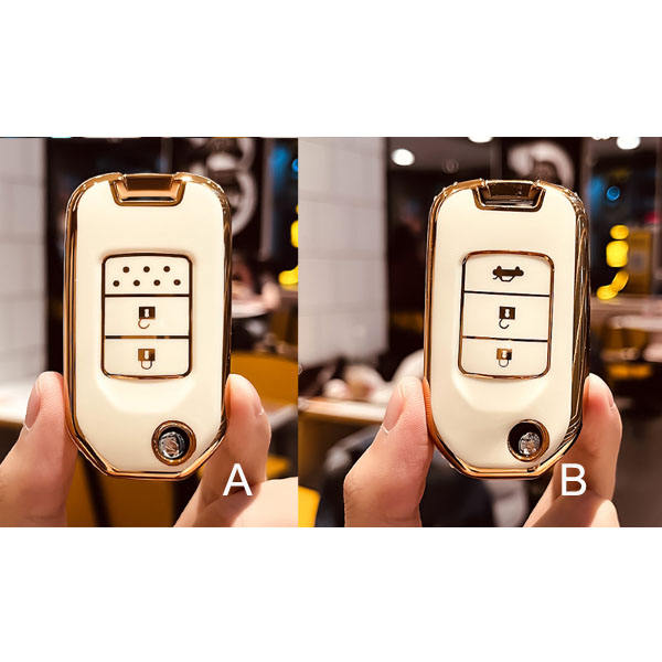 For Honda TPU protective key case, please choose the model(A/B)