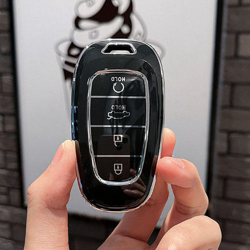 For Hyundai 4 button TPU protective key case, please choose the color
