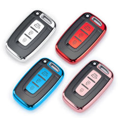 For Hyundai 3 button TPU protective key case, please choose the color