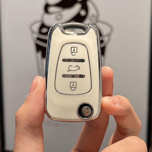 For Hyundai 3 button TPU protective key case, please choose the color