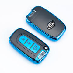 For Hyundai 3 button TPU protective key case, please choose the color