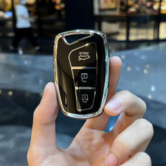 For Hyundai 3 button TPU protective key case, please choose the color
