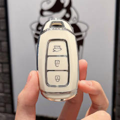 For Hyundai 3 button TPU protective key case, please choose the color