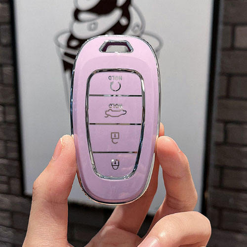 For Hyundai 4 button TPU protective key case, please choose the color