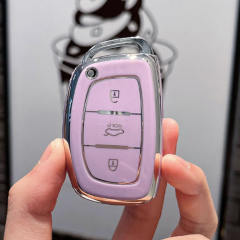 For Hyundai 3 button TPU protective key case, please choose the color