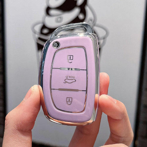 For Hyundai 3 button TPU protective key case, please choose the color