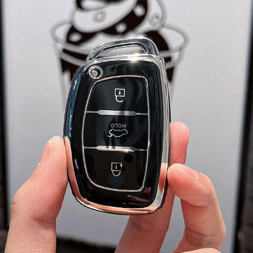 For Hyundai 3 button TPU protective key case, please choose the color
