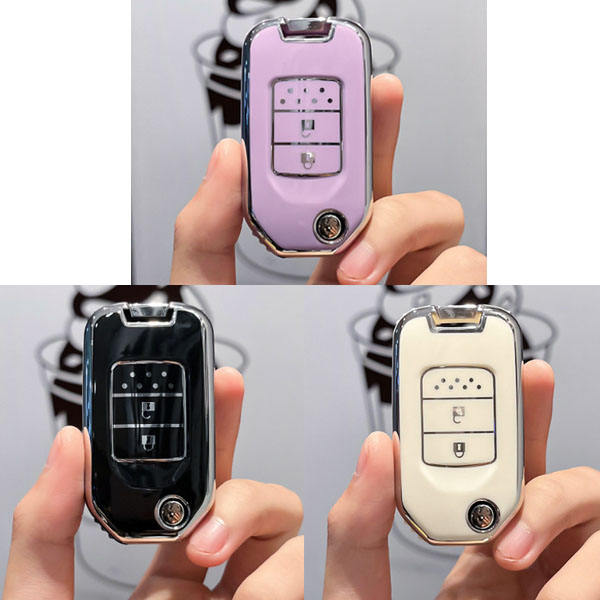 For Honda 2 button TPU protective key case, please choose the color