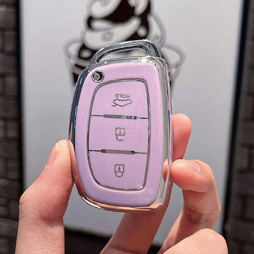 For Hyundai 3 button TPU protective key case, please choose the color