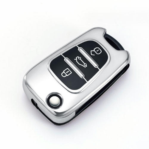 For Hyundai 3 button TPU protective key case, please choose the color