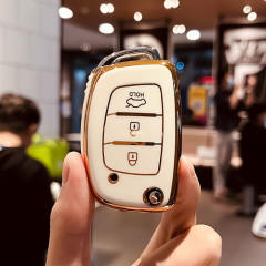 For Hyundai 3 button TPU protective key case, please choose the model (A/B/C/D)