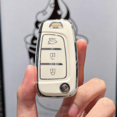 For Hyundai 3 button TPU protective key case, please choose the color