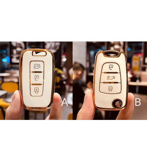 For Kia 3 button TPU protective key case, please choose the model (A/B)