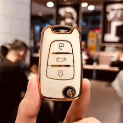 For Kia 3 button TPU protective key case, please choose the model (A/B)