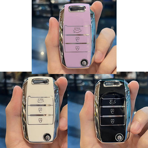 For Kia 3 button TPU protective key case, please choose the color