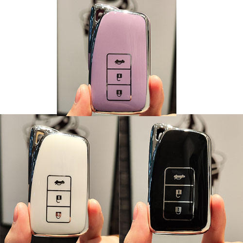 For Lexus 3 button TPU protective key case, please choose the color