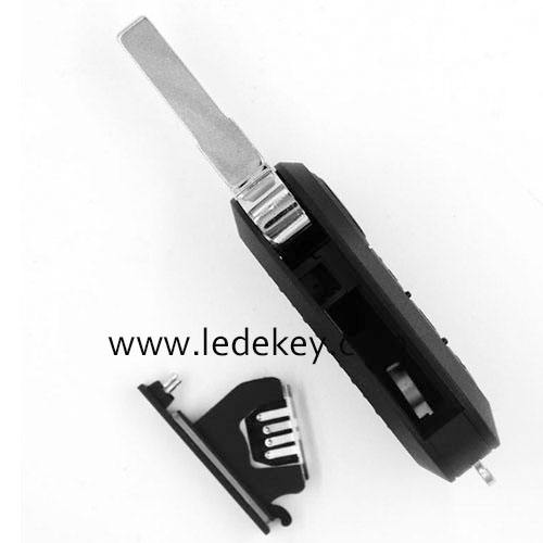 2/3 buttons Fiat folding flip remote key shell Case SIP22 blade With Logo (Please choose model A/B/C/D/E/F)