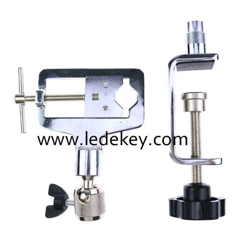 Original HUK 360 Degree Adjustable Metal Alloy Adjustable Locksmith Tools Softcover Type Practice Lock Vise Clamp