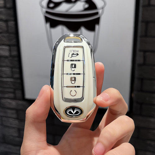 For Infiniti 4 button TPU protective key case,please choose the color