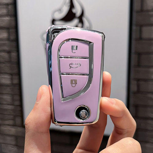 For Toyota 3 button TPU protective key case,please choose the color