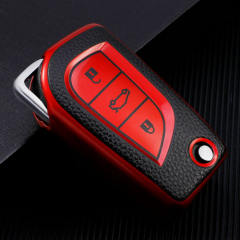 For Toyota 3 button TPU protective key case,please choose the color