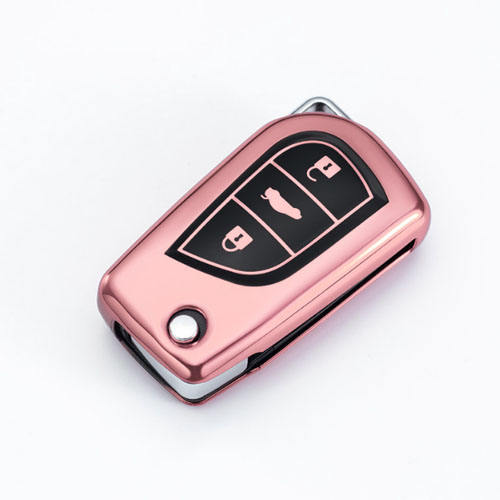 For Toyota 3 button TPU protective key case,please choose the color