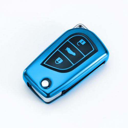 For Toyota 3 button TPU protective key case,please choose the color