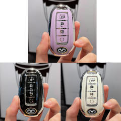 For Infiniti 4 button TPU protective key case,please choose the color