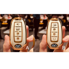 For Infiniti 4 button TPU protective key case,please choose the model(A/B)