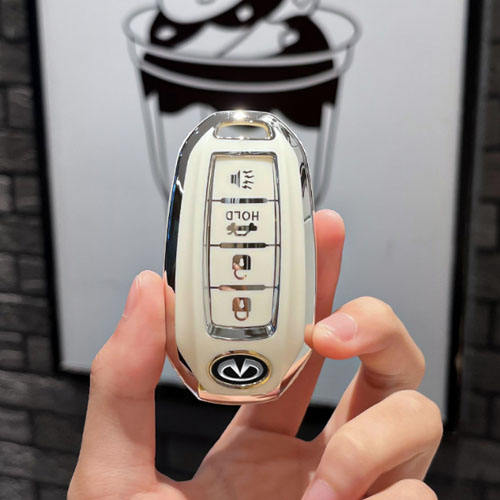 For Infiniti 4 button TPU protective key case,please choose the color