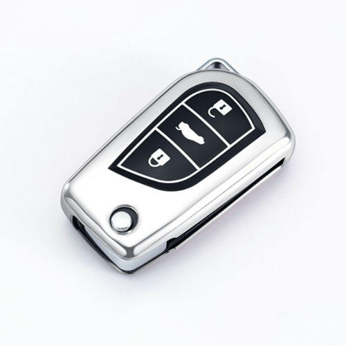 For Toyota 3 button TPU protective key case,please choose the color