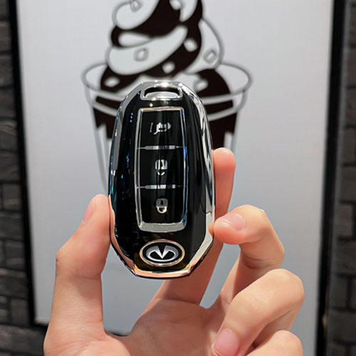 For Infiniti 3 button TPU protective key case,please choose the color