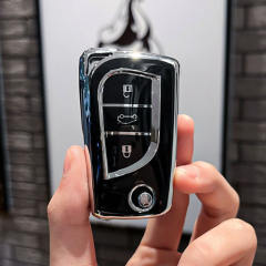 For Toyota 3 button TPU protective key case,please choose the color