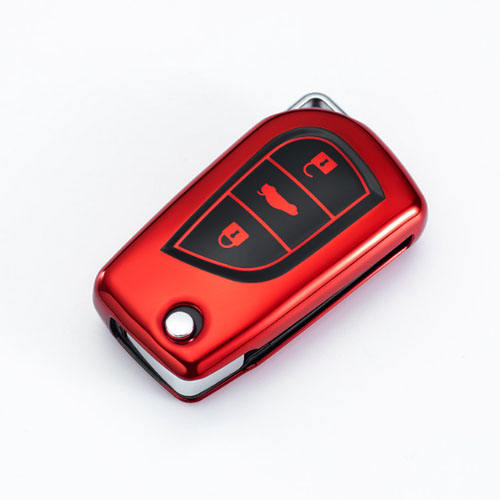 For Toyota 3 button TPU protective key case,please choose the color