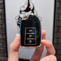 For Toyota 3 button TPU protective key case,please choose the color