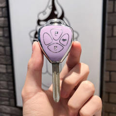 For Toyota 3 button TPU protective key case,please choose the color