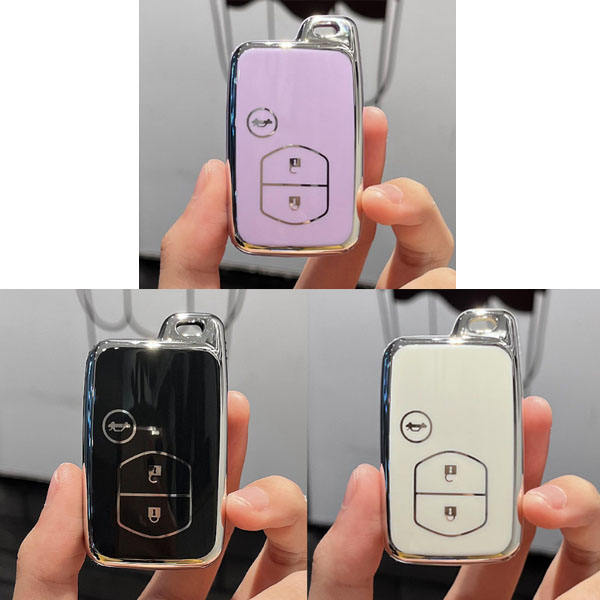 For Toyota 3 button TPU protective key case,please choose the color