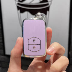 For Toyota 2 button TPU protective key case,please choose the color