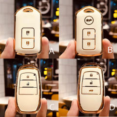 For Toyota 2/3 button TPU protective key case, please choose the model (A/B/C/D)