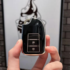 For Toyota 2 button TPU protective key case,please choose the color