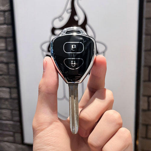 For Toyota 2 button TPU protective key case,please choose the color