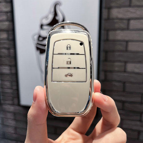 For Toyota 3 button TPU protective key case,please choose the color
