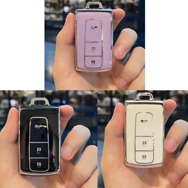 For Toyota 3 button TPU protective key case,please choose the color