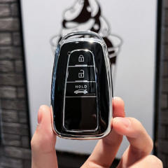 For Toyota 3 button TPU protective key case,please choose the color