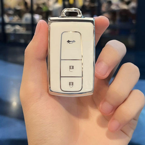 For Toyota 3 button TPU protective key case,please choose the color
