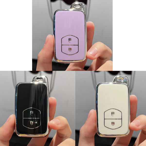 For Toyota 2 button TPU protective key case,please choose the color
