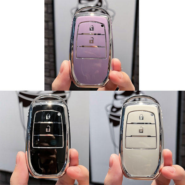 For Toyota 2 button TPU protective key case,please choose the color