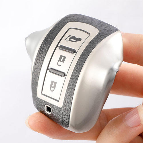 For Mitsubishi 3 button TPU protective key case, please choose the color
