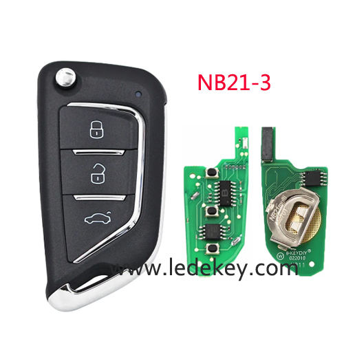 KEYDIY 3 Button Multi-functional Remote Control NB21-3 NB Series Universal for KD900 URG200 KD-X2 All Functions In One